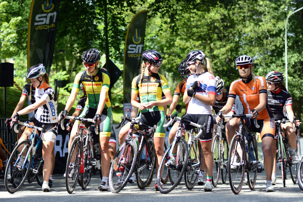 Cyklister i Borås 2014.