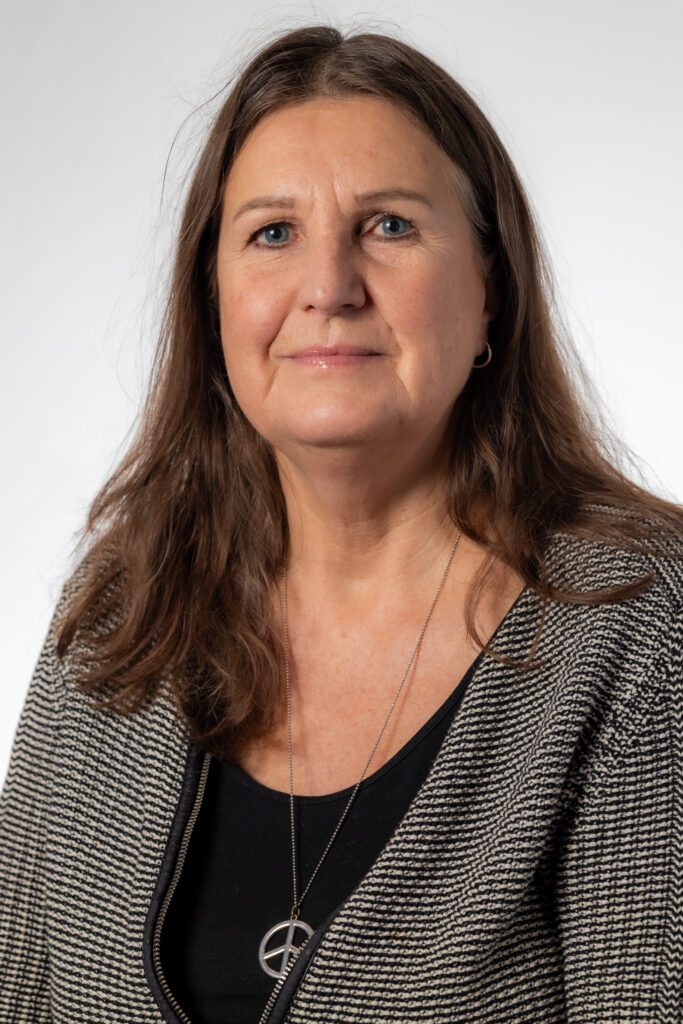 Porträtt på Lotta Näslund