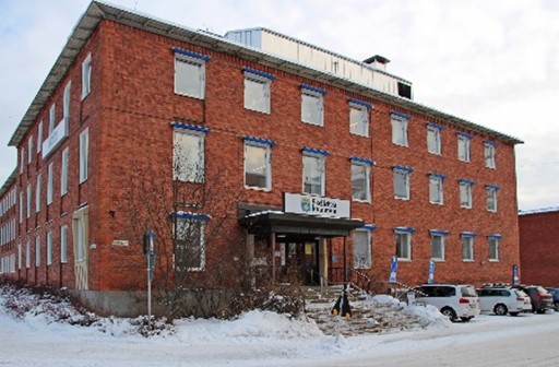 Bild på huset där Hjärnkraft Skellefteås har sina lokaler.