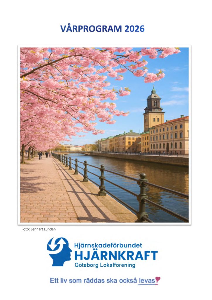 Vårprogram Hjärnkraft Göteborg 2026