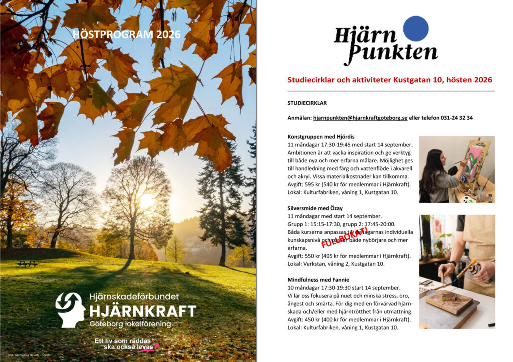 Höstprogrammen är klara!